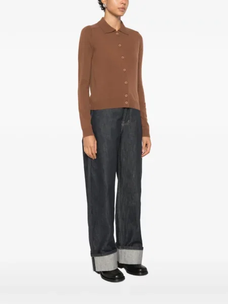 Gulerat cardigan I Blues maro