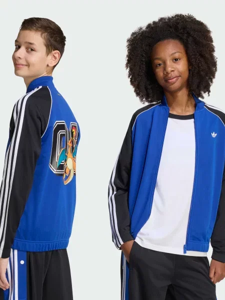 Дитяча Кофта adidas Graphics комбінований верх синій