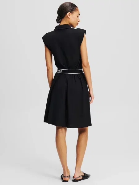 Сукня Karl Lagerfeld mini пряма чорний