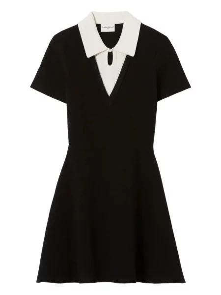 Rochie Claudie Pierlot tricotate de costum negru