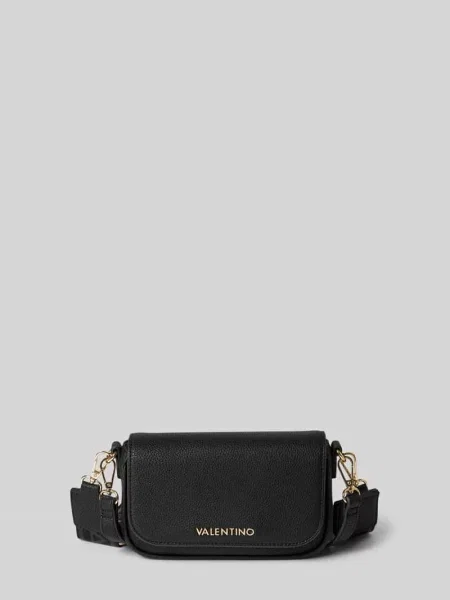 Torebka z aplikacją z logo model ‘MIRAMAR’ Valentino Bags czarna