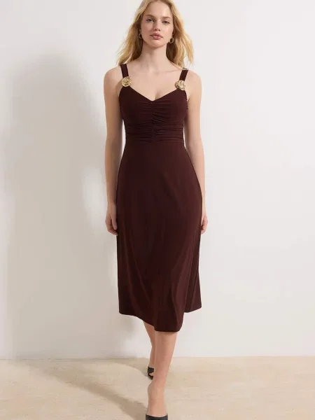 Trendyol Rochie închis maro