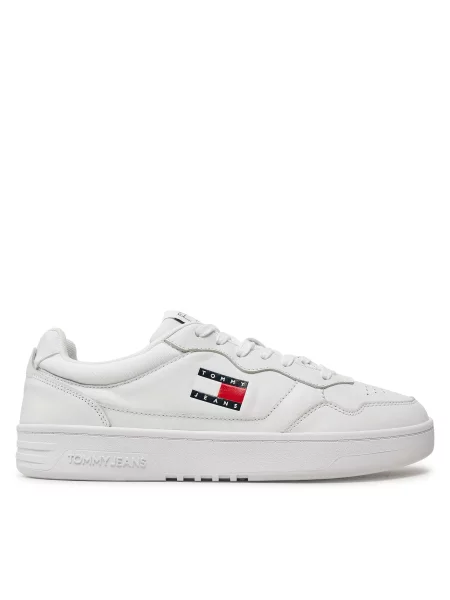 Tommy Jeans Tenisice Tjm Cupsole Leather Ess bijela