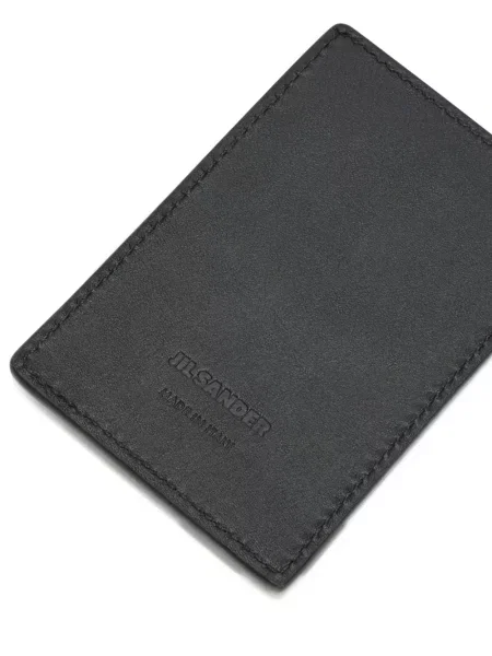 Portofel Jil Sander cu imagine negru