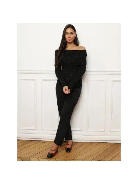 Pulover La Modeuse negru