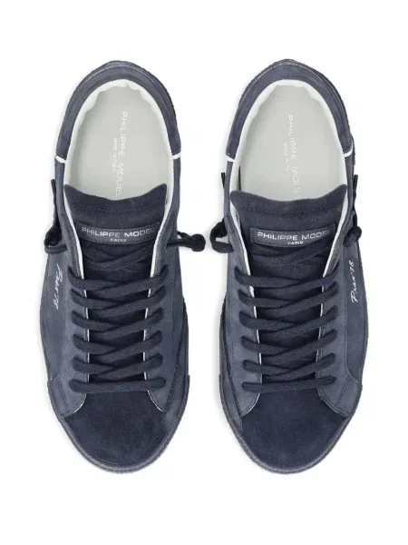 Sneakerși Philippe Model Paris din piele albastru