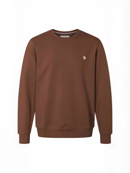 U.S. POLO ASSN. Pulover UMTais castaniu