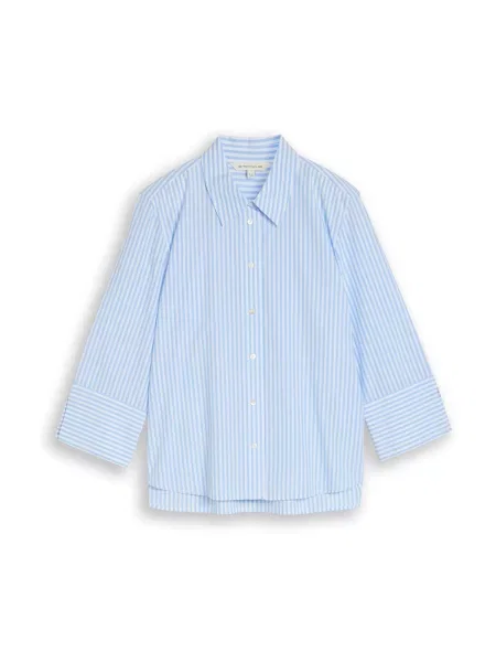 TOM TAILOR Bluza svetlo modra bela