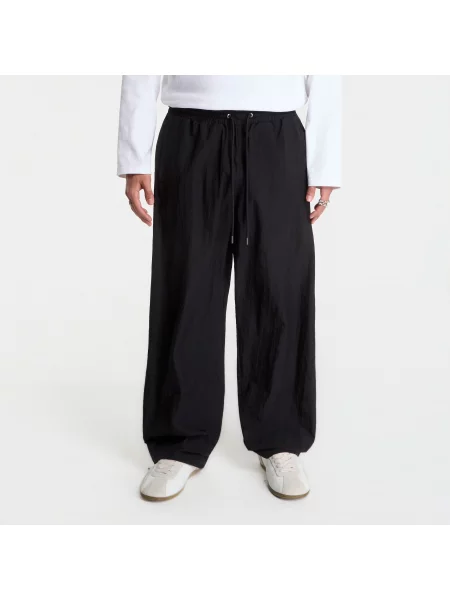 Pantaloni Off-White Glossy Arrow Relax Trackpant Black M alb