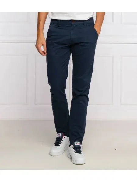 Tommy Jeans Chino nadrág Scanton kék