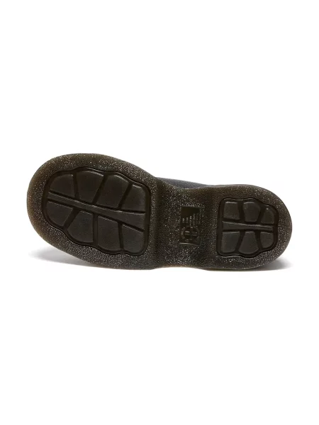 Кожаные ботинки Dr. Martens на платформе черные