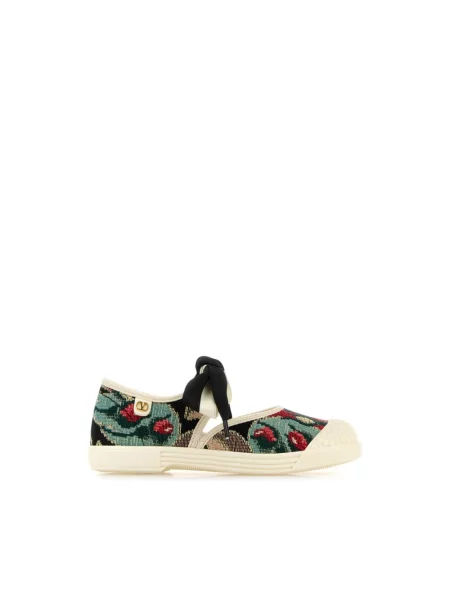 Lniane sneakersy Valentino Garavani