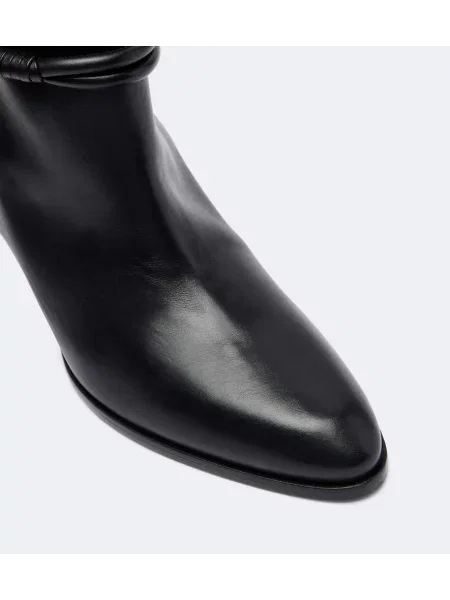Cizme scurte Isabel Marant din piele negru