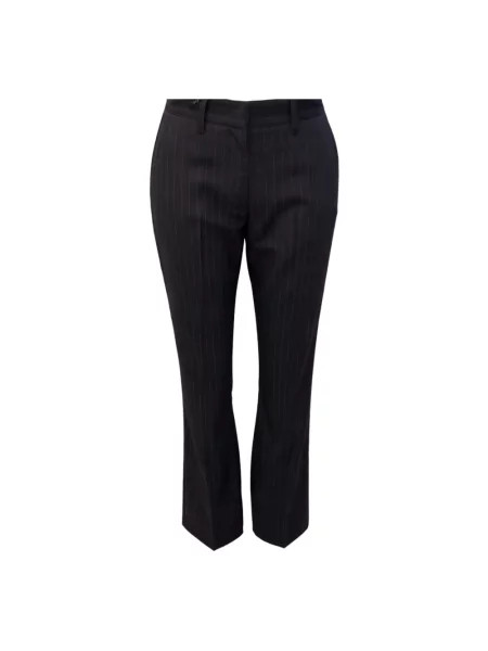 Spodnie Marsem wełniane czarne