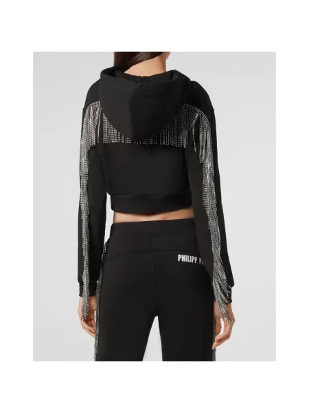 Bluza rozpinana Philipp Plein czarna