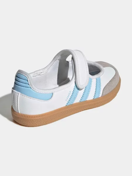 Adidas Originals Дитячі шкіряні балетки SAMBA JANE