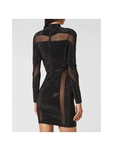 Sukienka mini Philipp Plein czarna