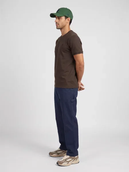 Tricou Fred Perry din crep maro