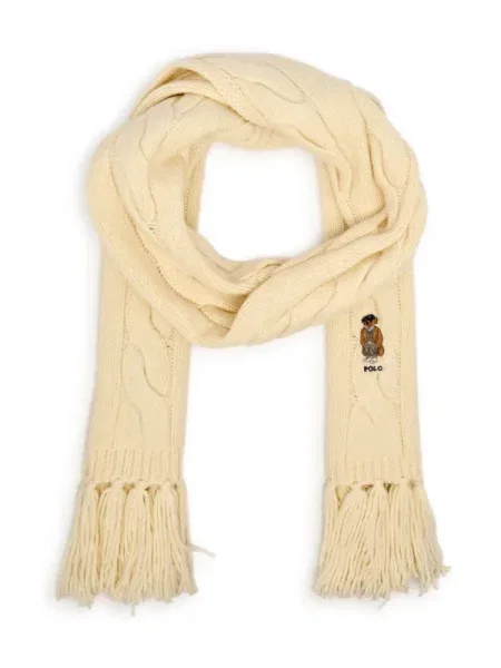 Polo Ralph Lauren Fular Écru bej