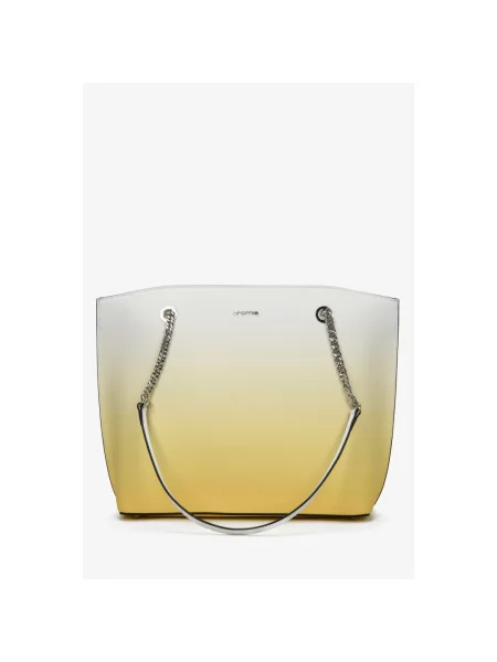 Сумка шоппер Cromia желтая