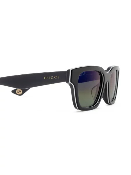 Ochelari de soare pătrați Gucci Eyewear negru