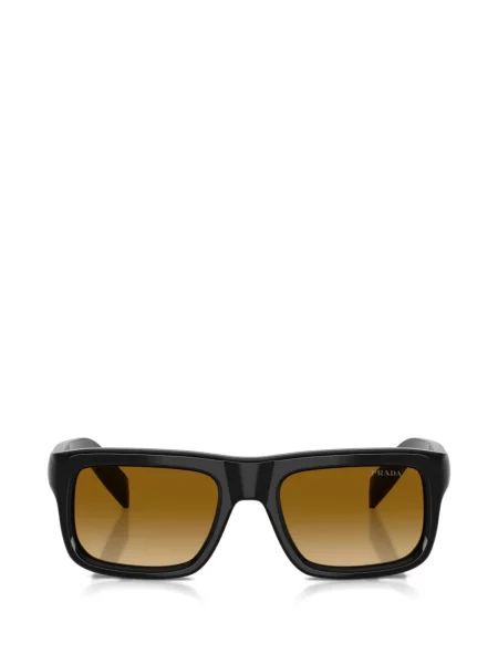 Ochelari de soare pătrați Prada Eyewear negru