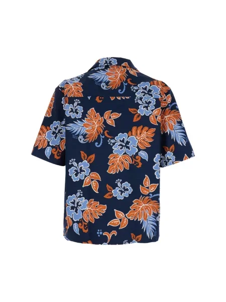 Koszula Maison Kitsune niebieska