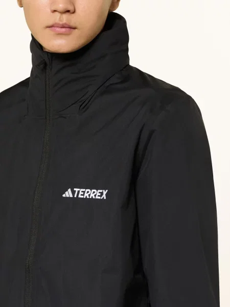 ADIDAS TERREX Outdoorová bunda Essentials / bílá černá