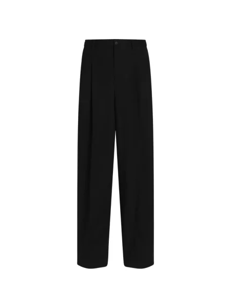 Pantaloni Dolce & Gabbana de lână negru