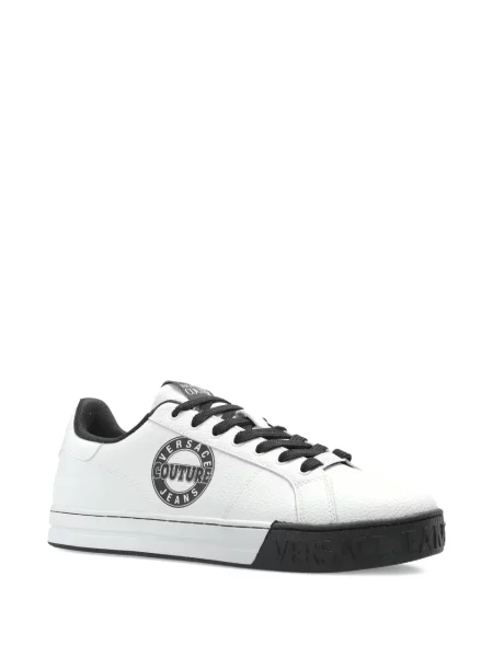 Маратонки Versace Jeans Couture с принт бяло