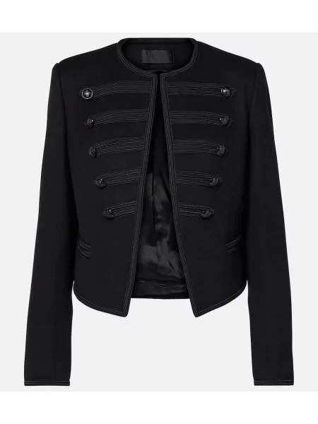 Kurtka Nili Lotan wełniana czarna