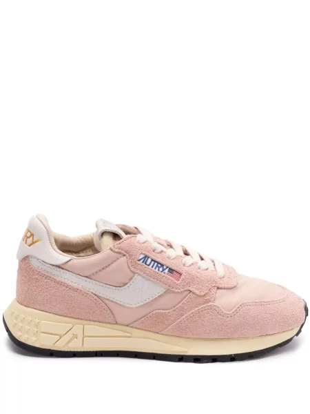 Sneakerși Autry cu imagine roz