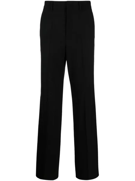 Pantaloni Valentino de lână negru