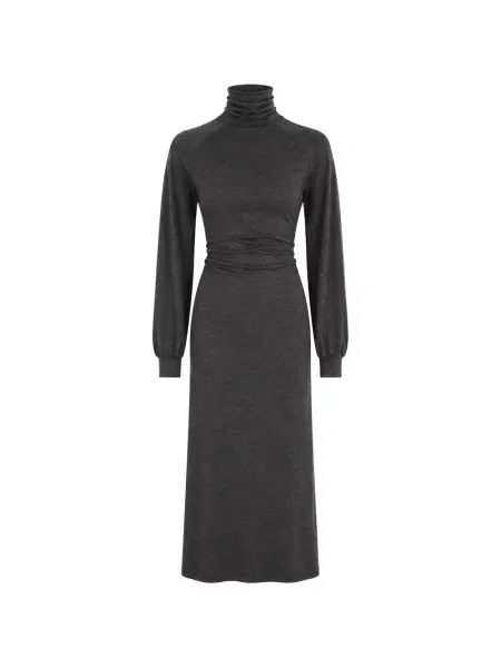 Lung rochie midi Petar Petrov gri