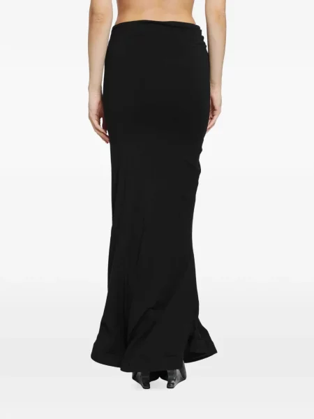 Fusta maxi Junya Watanabe cu volane negru