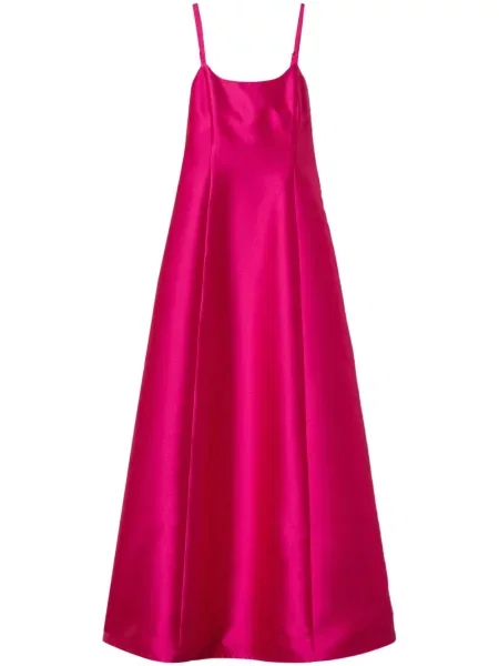 Rochie Twinset din țesătură twill roz