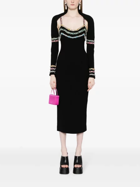 Siuvinėtas švarkas Zuhair Murad juoda