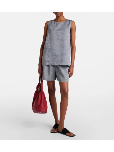 Pantaloni scurți Asceno de in gri