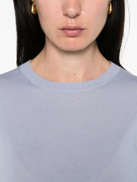 Top 's Max Mara de lână albastru