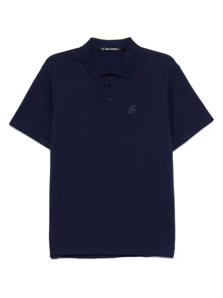 Polo Karl Lagerfeld albastru
