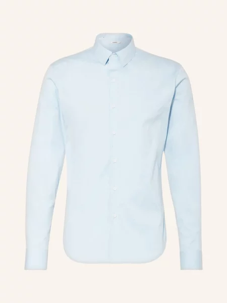 Sandro Koszula Extra Slim Fit blau biała