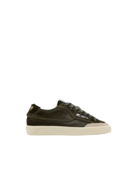 Sneakersy Autry zamszowe zielone