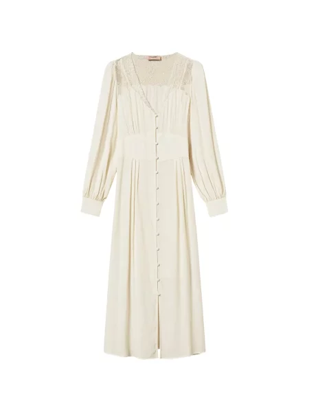 Lung rochie Twinset din jacard