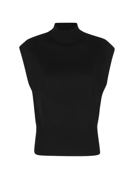 Pulover Semicouture fără mâneci negru