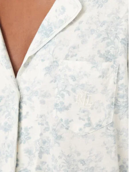 Pyžamo LAUREN RALPH LAUREN modré