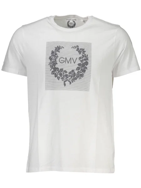 Tricou Gian Marco Venturi scurt alb