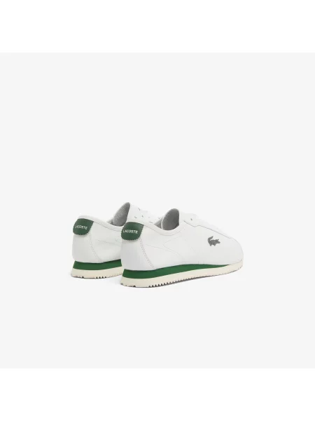 Lacoste Skórzane Sneakersy Club-Low biały