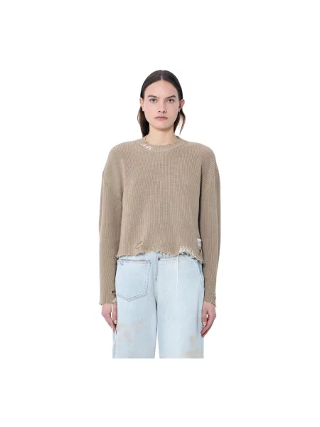 Maison Margiela sweter beżowy