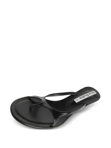 Sandale Acne Studios din piele negru