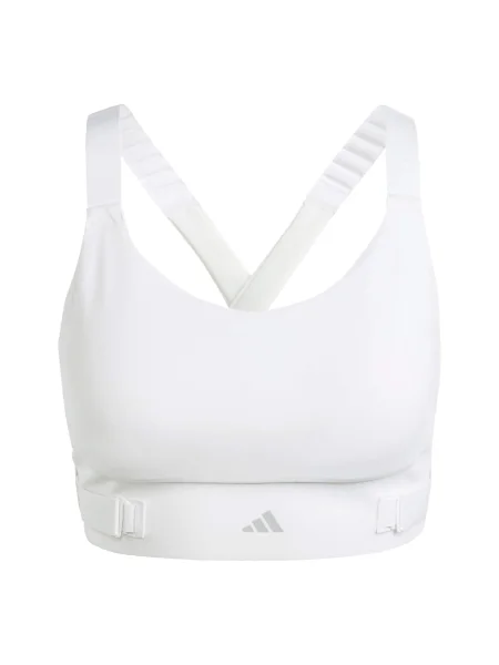 ADIDAS PERFORMANCE Sutien sport FastImpact Luxe' alb